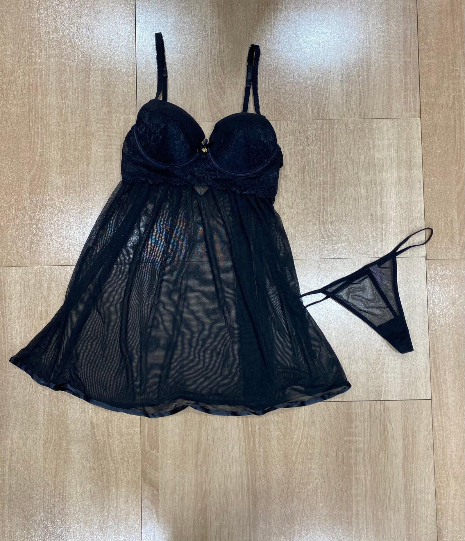 Nuisette + Bas H ' Noir '