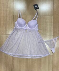 Nuisette + Bas H ' Lilac '