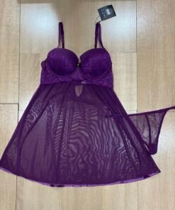 Nuisette + Bas H ' Violet '