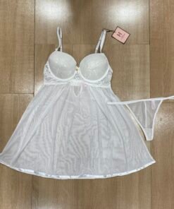 Nuisette + Bas H ' Blanc '