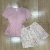 Pyjama Short ' Rose '
