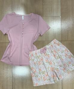 Pyjama Short ' Rose '