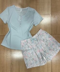 Pyjama Short ' Bleu '