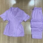 Pyjama Boutonnee " Lilac " demi manche