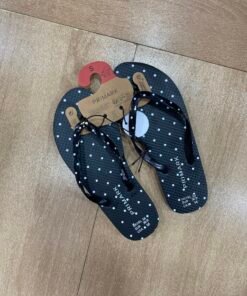 Tongs primark ´ Noir petit point ´