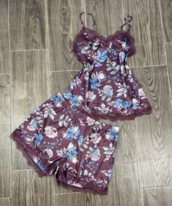 Short Bustier " Grenad " En Satin