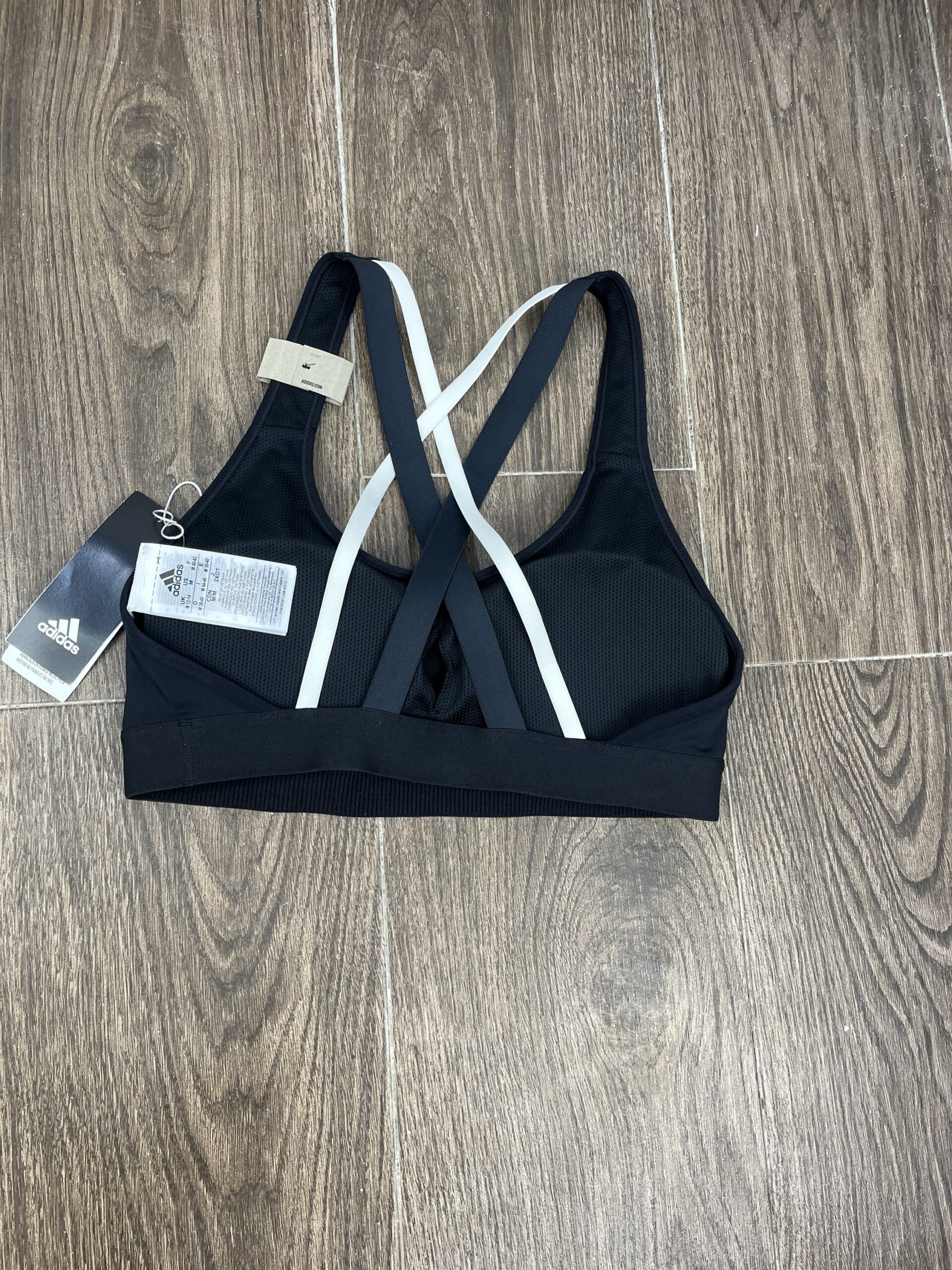 Brassière ' Noir ' Adidas – Image 2