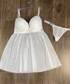 Nuisette - bas H " Blanc "