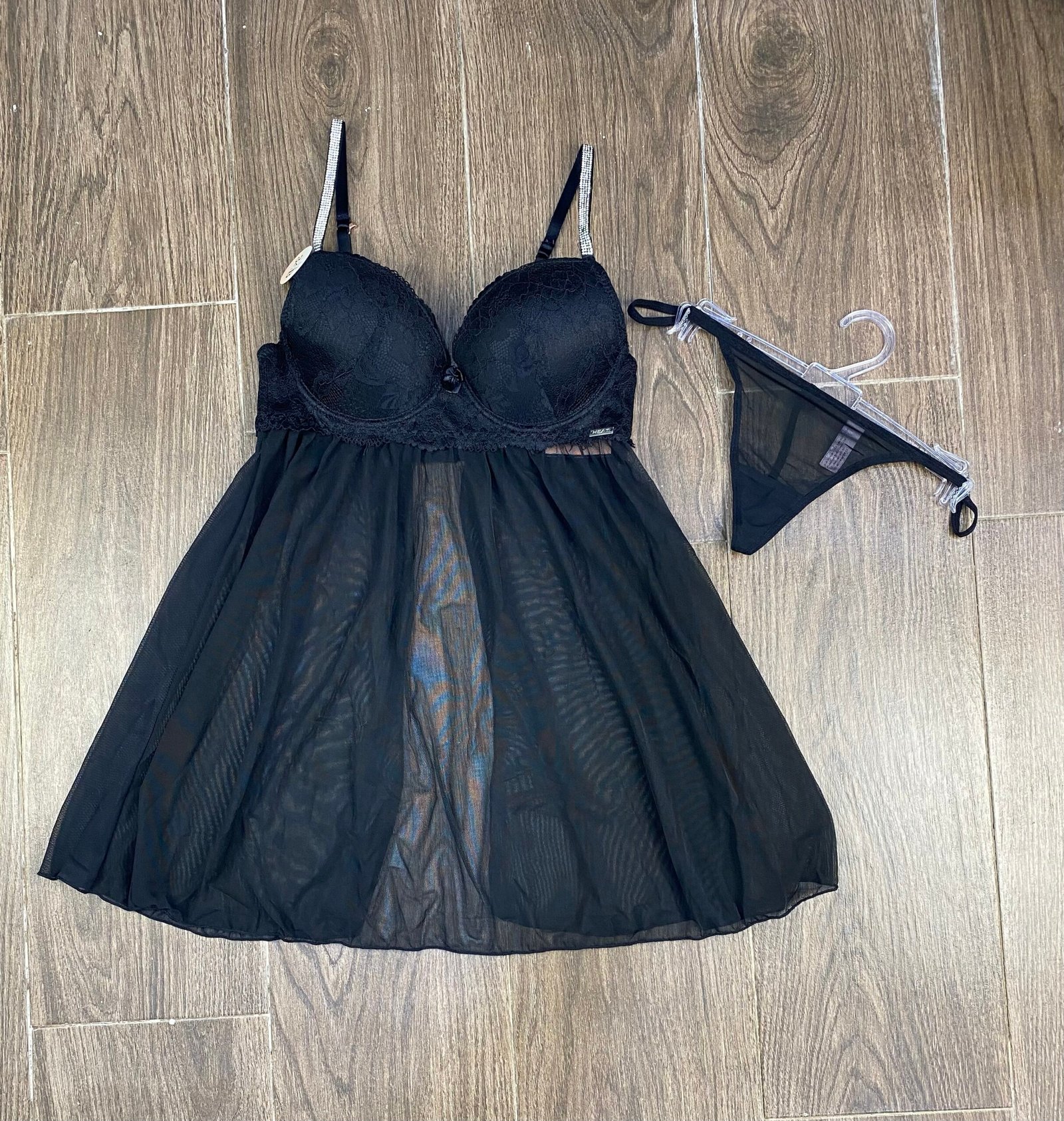 Nuisette - bas H " Noir "