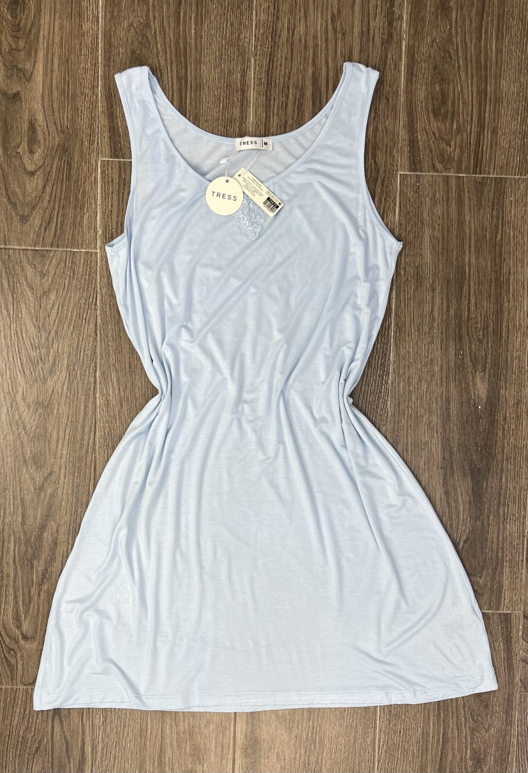 Chemise de nuit décolleté " Vert "