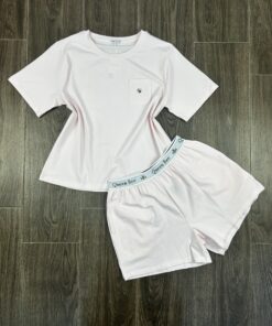 Pyjama Short " Rose " En Cotton