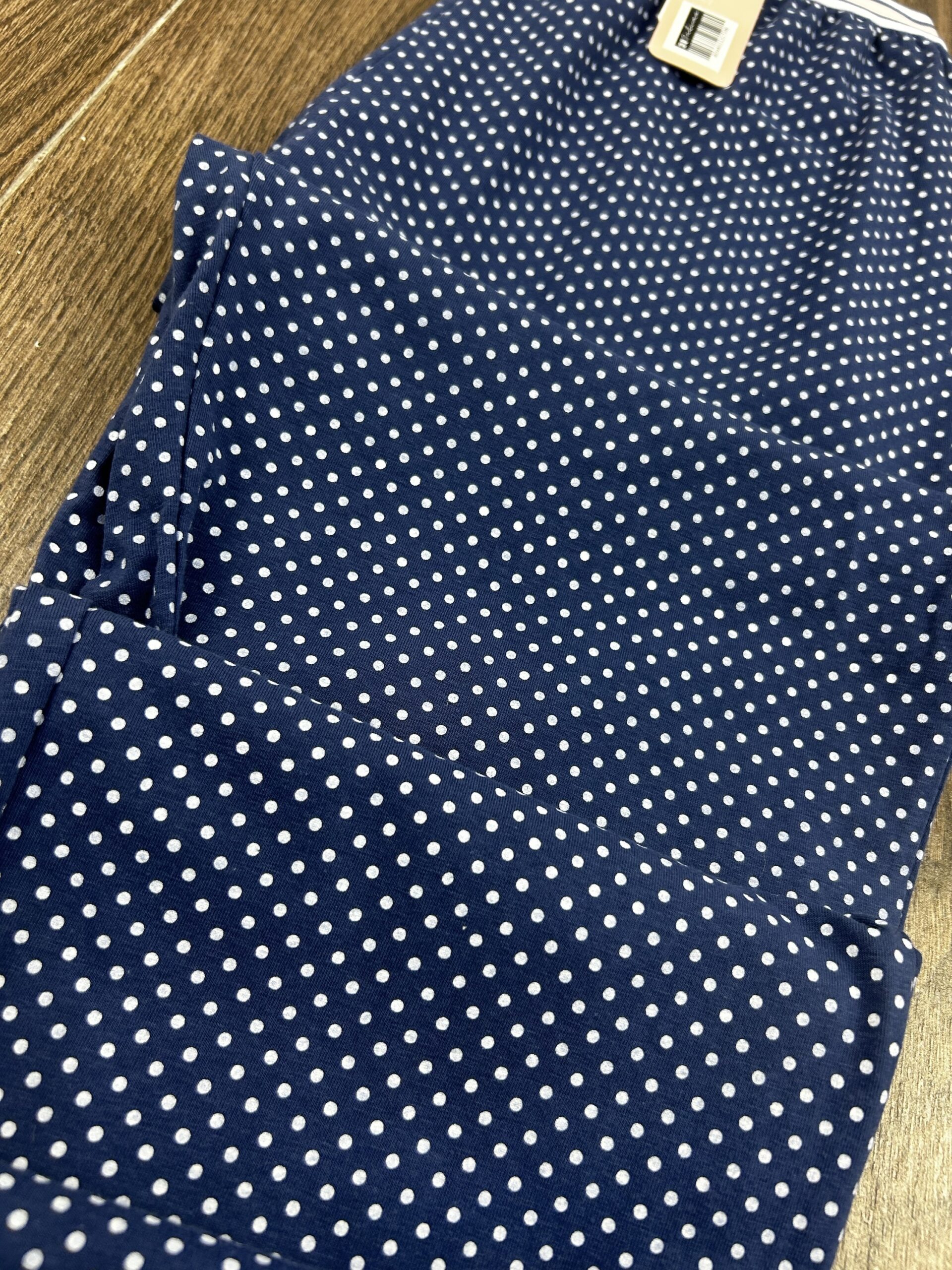 Pantalon Pyjama " Bleu a pois " – Image 2