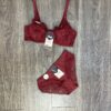 Ensemble 2 pcs  " Bordeaux "