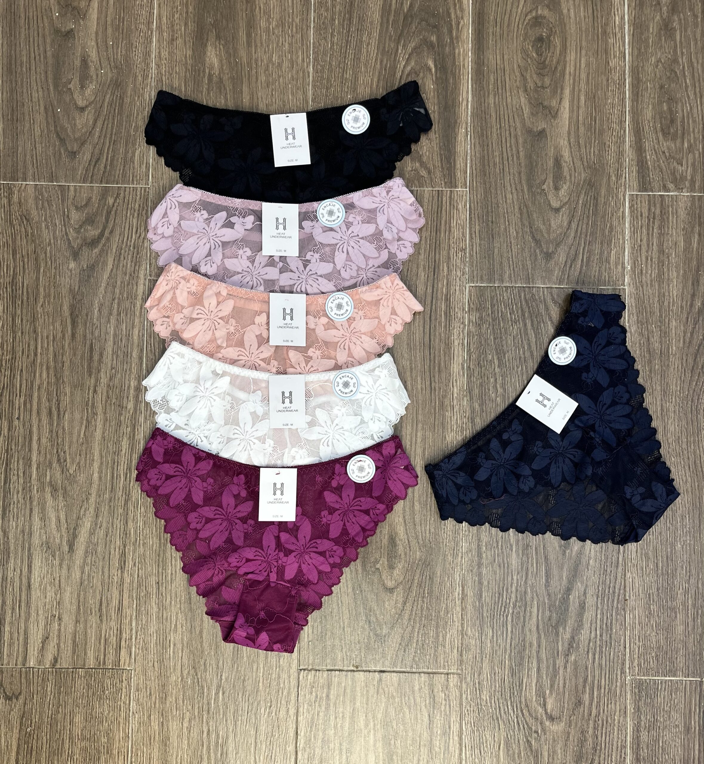 Pack de 6 Culotte en dentelle