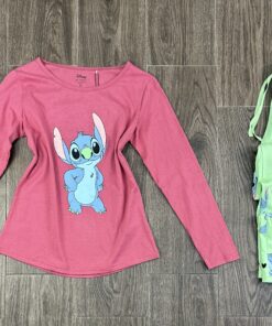 Pyjama Manche longue " Brique " Stitch