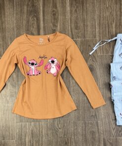 Pyjama Manche longue " Brown " Angel