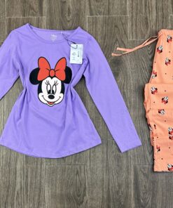 Pyjama Manche longue " Violet " Minnie