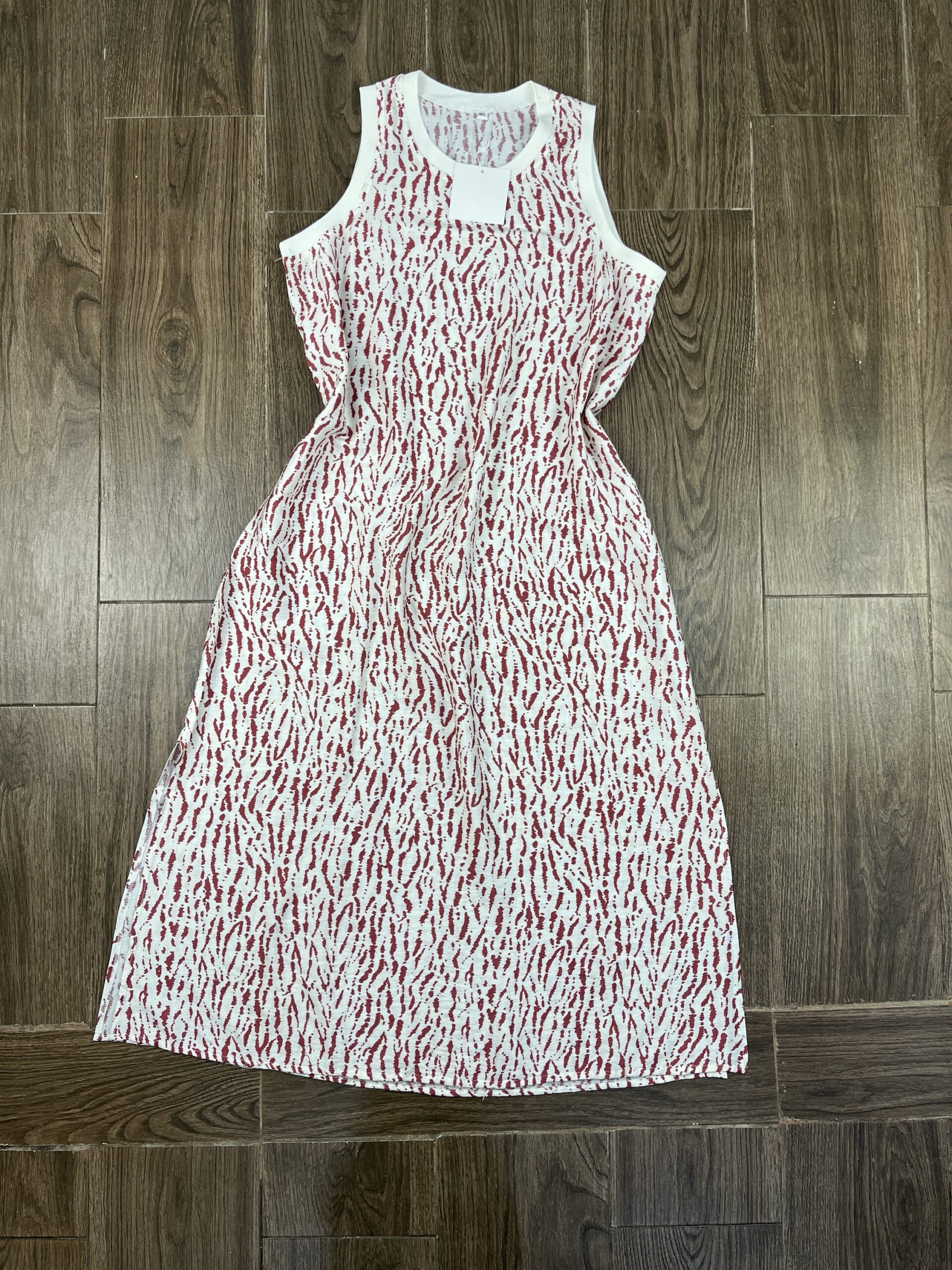 Robe décolleté " Rouge "