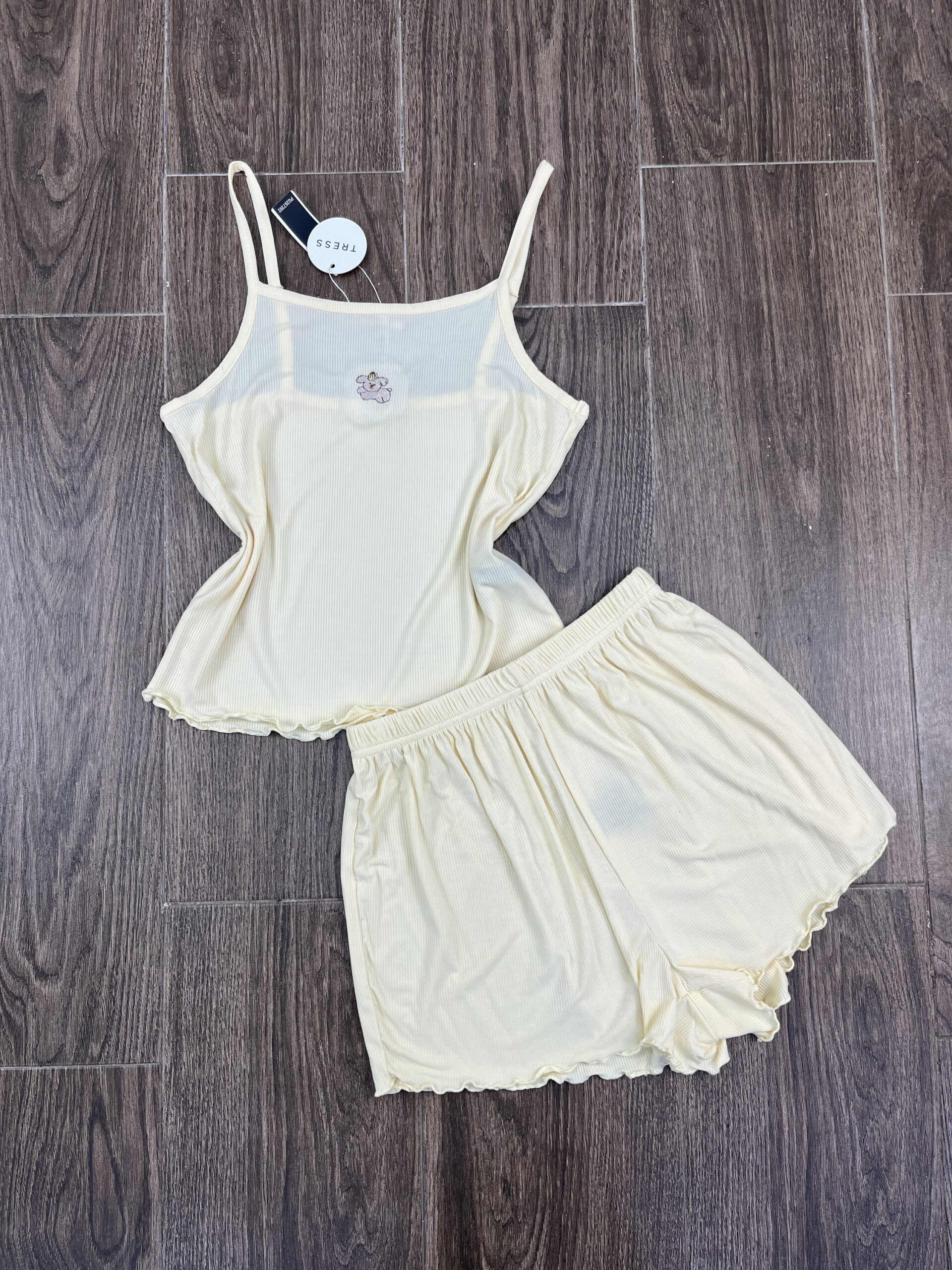 Short Bustier " Jaune "