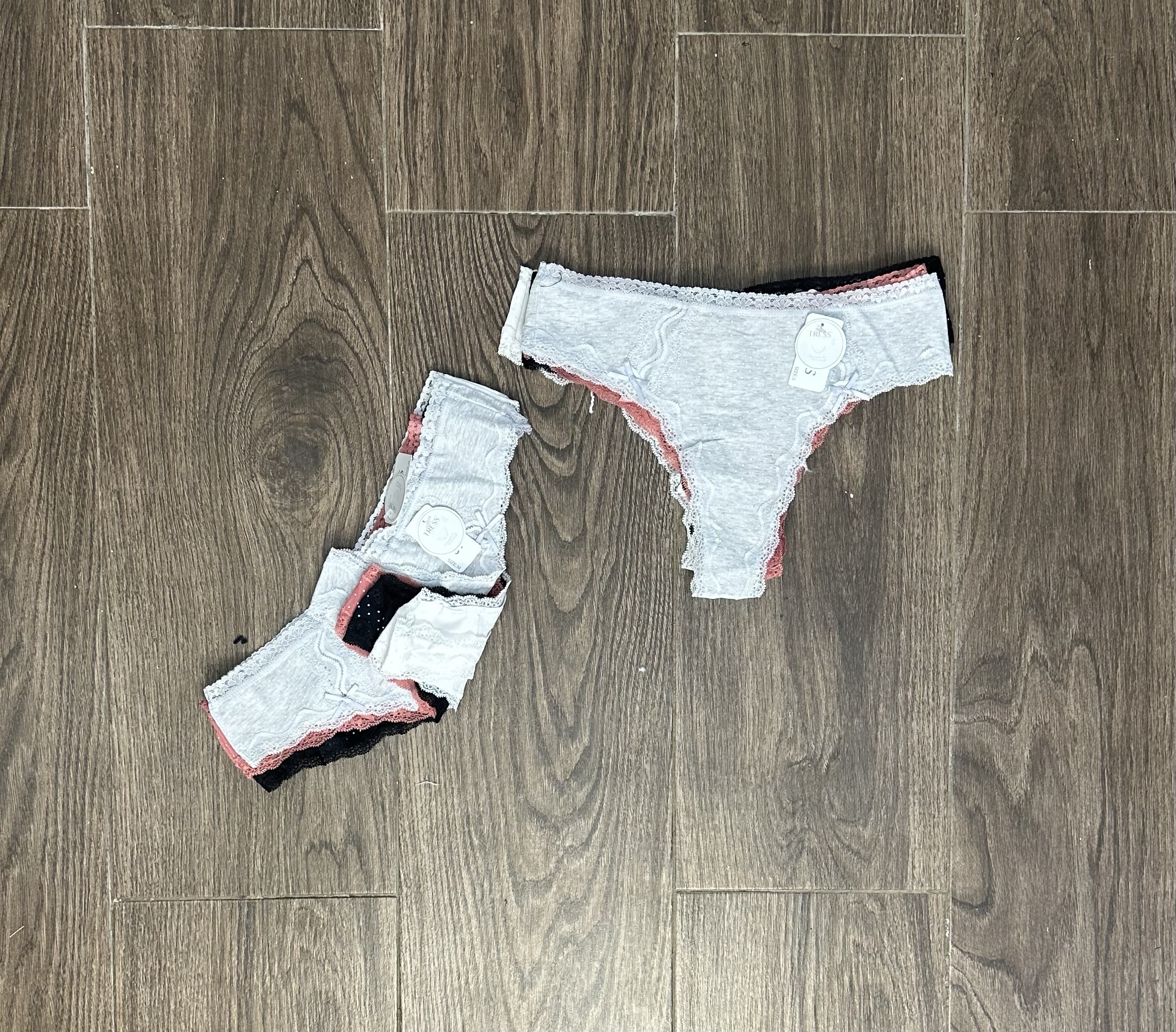 Pack de 4 Tanga En Cotton