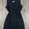 Robe décolleté " Noir " pailleté