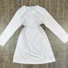 Chemise de nuit " Rose " manche longue