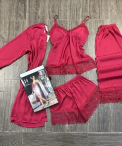 Ensemble 4 pcs " Rouge "