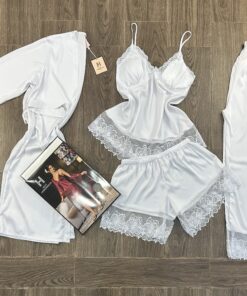 Ensemble 4 pcs " Blanc "