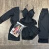 Ensemble 4 pcs " Noir "