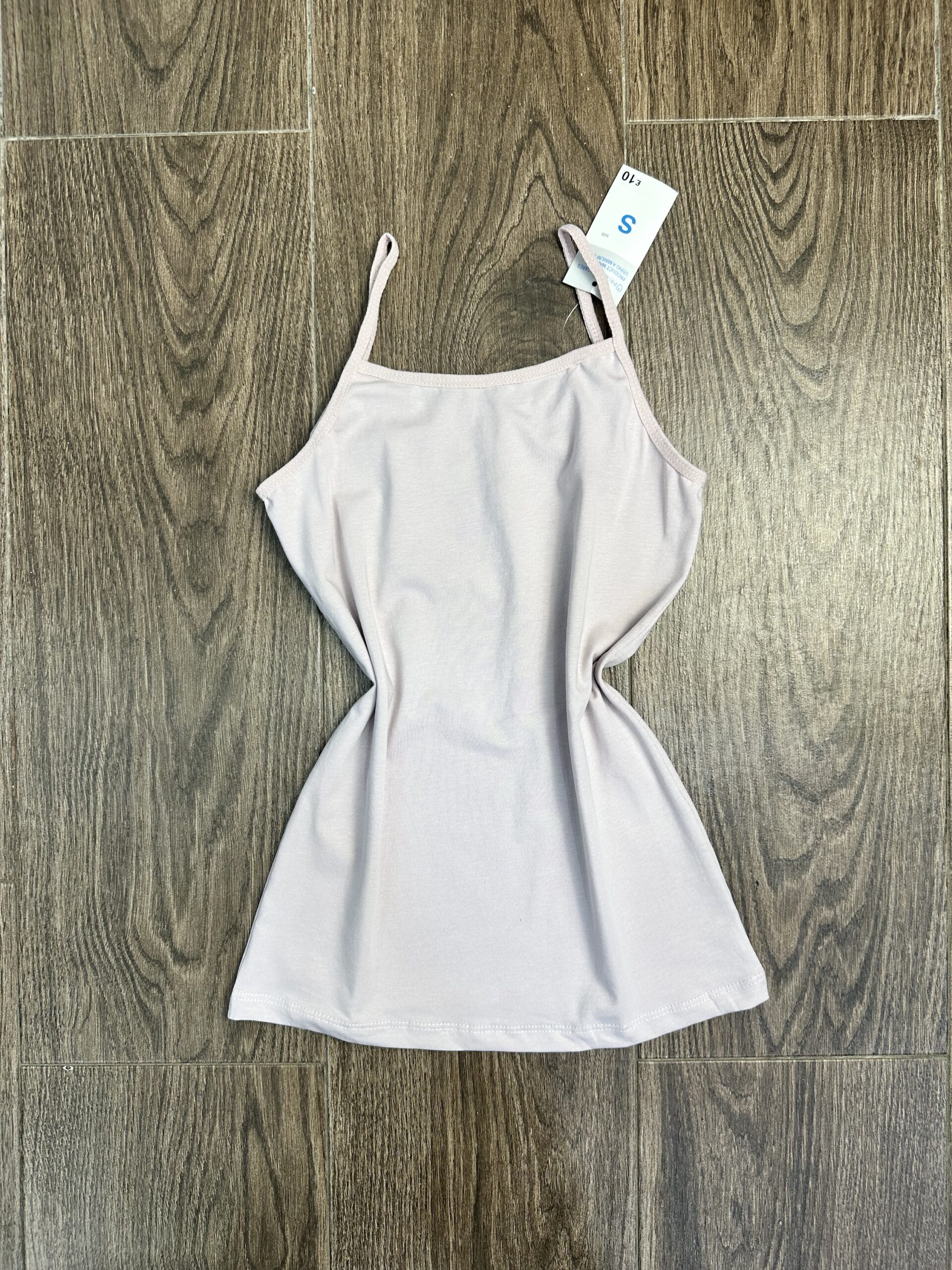 Bustier A Bretelle " Rose " En Cotton